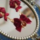 Hoshibako Works Drink Me Bow Flower Necklace(Leftovers/7 Colours/Full Payment Without Shipping)